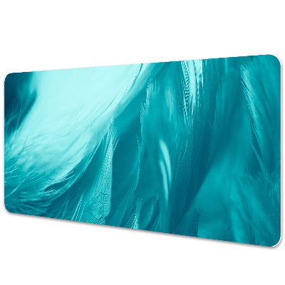 Mapa pentru birou Pene albastre