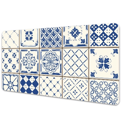 Mapa pentru birou Textură de țiglă albastră