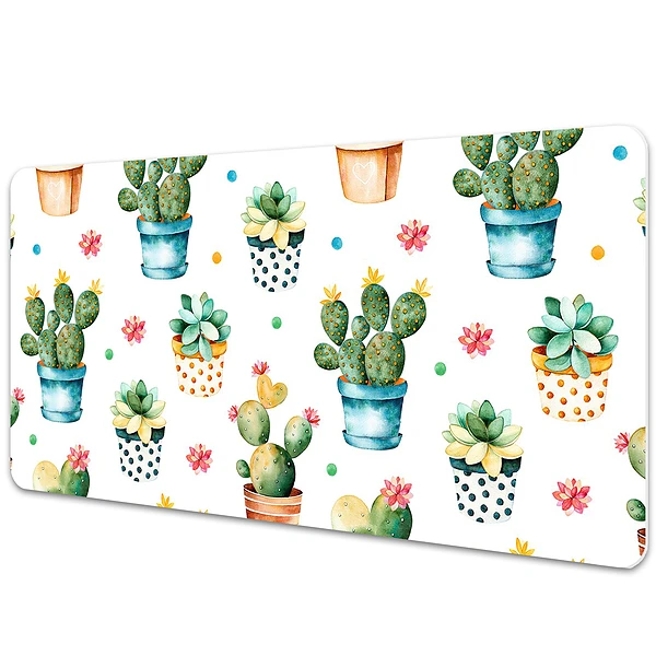 Mapa pentru birou Cactus tropical pictat