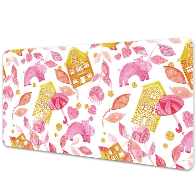 Mapa de birou Hipopotami