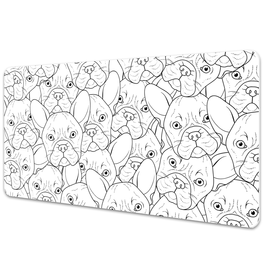 Mapa de birou Buldog schițat