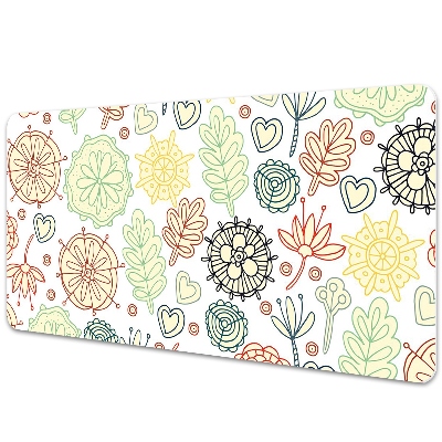 Mapa protectie birou Desen cu flori