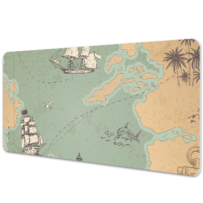 Mapa protectie birou Harta comorii