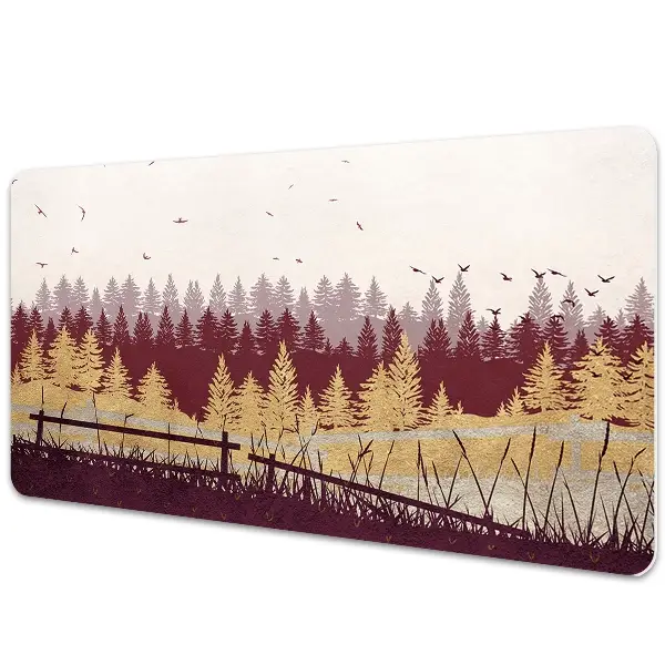 Protectie birou Peisaj forestier în toamnă