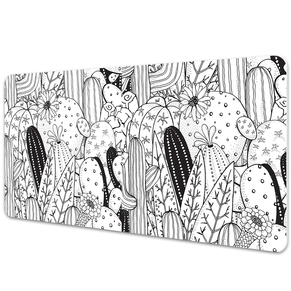 Mapa birou Cactuși în stil de benzi desenate