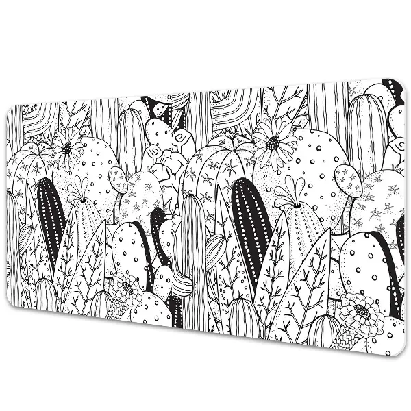 Mapa birou Cactuși în stil de benzi desenate
