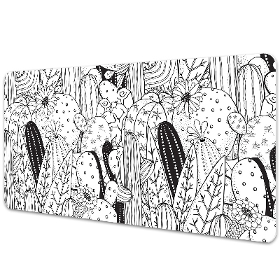 Mapa birou Cactuși în stil de benzi desenate