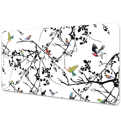 Mapa protectie birou Păsări pe o ramură