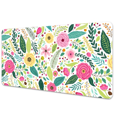 Mapa pentru birou Flori colorate