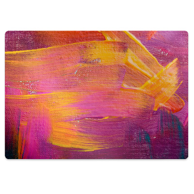 Covoras pentru protectie pardosea Vopsea pe tablou