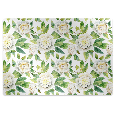 Covoras pentru protectie pardosea Floră colorată