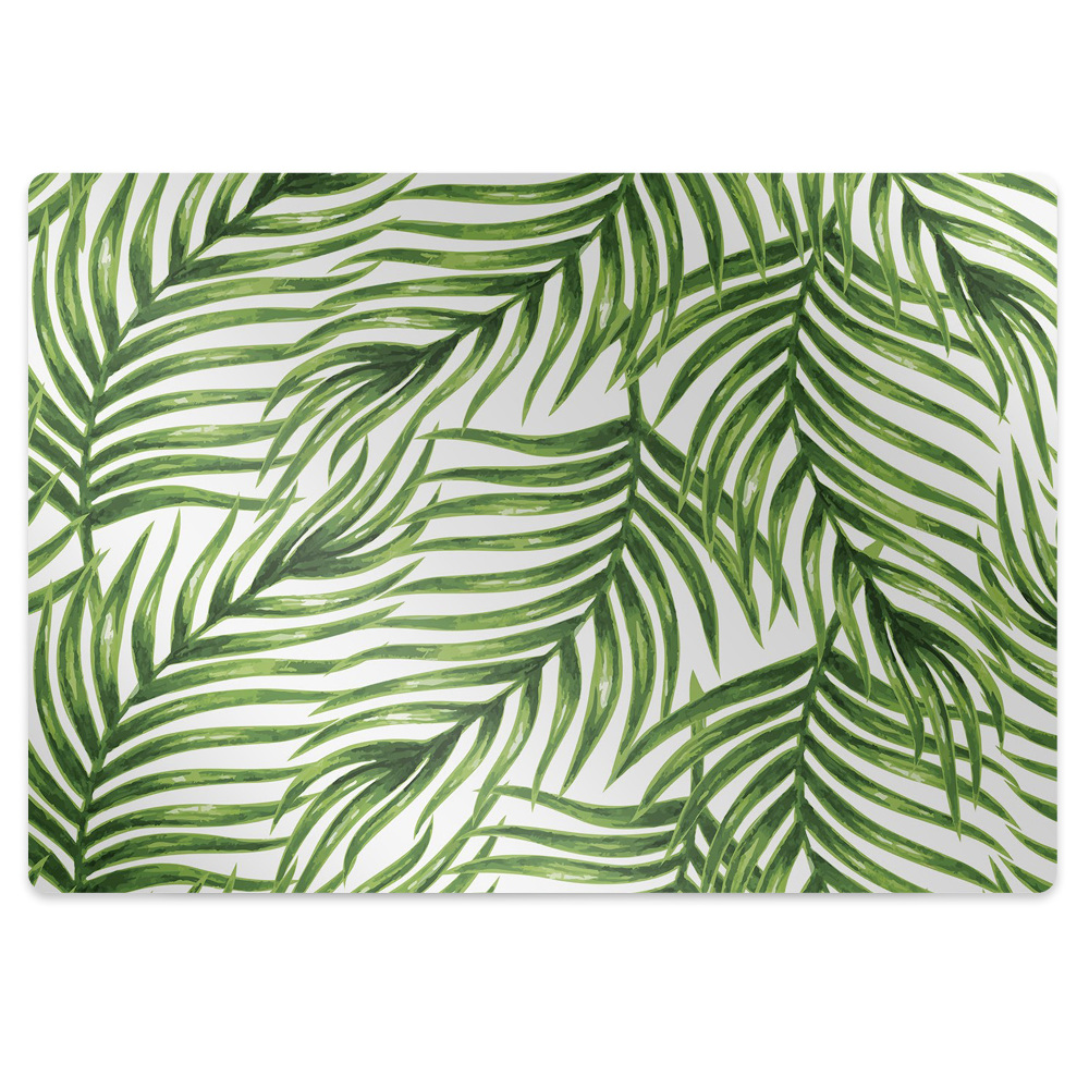 Covoras pentru protectie podea frunze de palmier