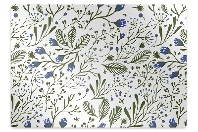 Covoras pentru protectie pardosea Flori