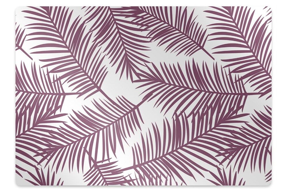 Protectie podea scaun birou Frunze violete