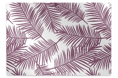 Protectie podea scaun birou Frunze violete