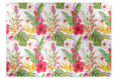 Protectie podea birou Floare unică exotică