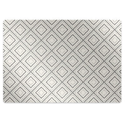 Protectie podea scaun birou Motiv geometric