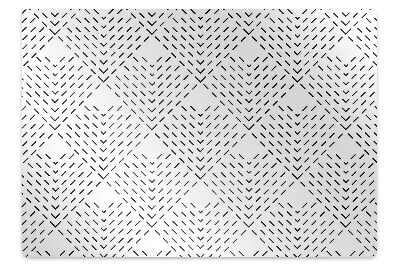 Covoras pentru protectie pardosea Motiv geometric
