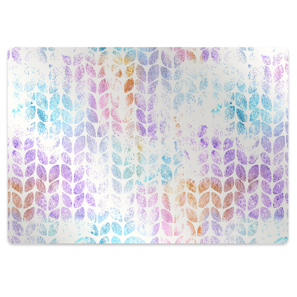 Covoras pentru protectie podea Motiv cu sclipici