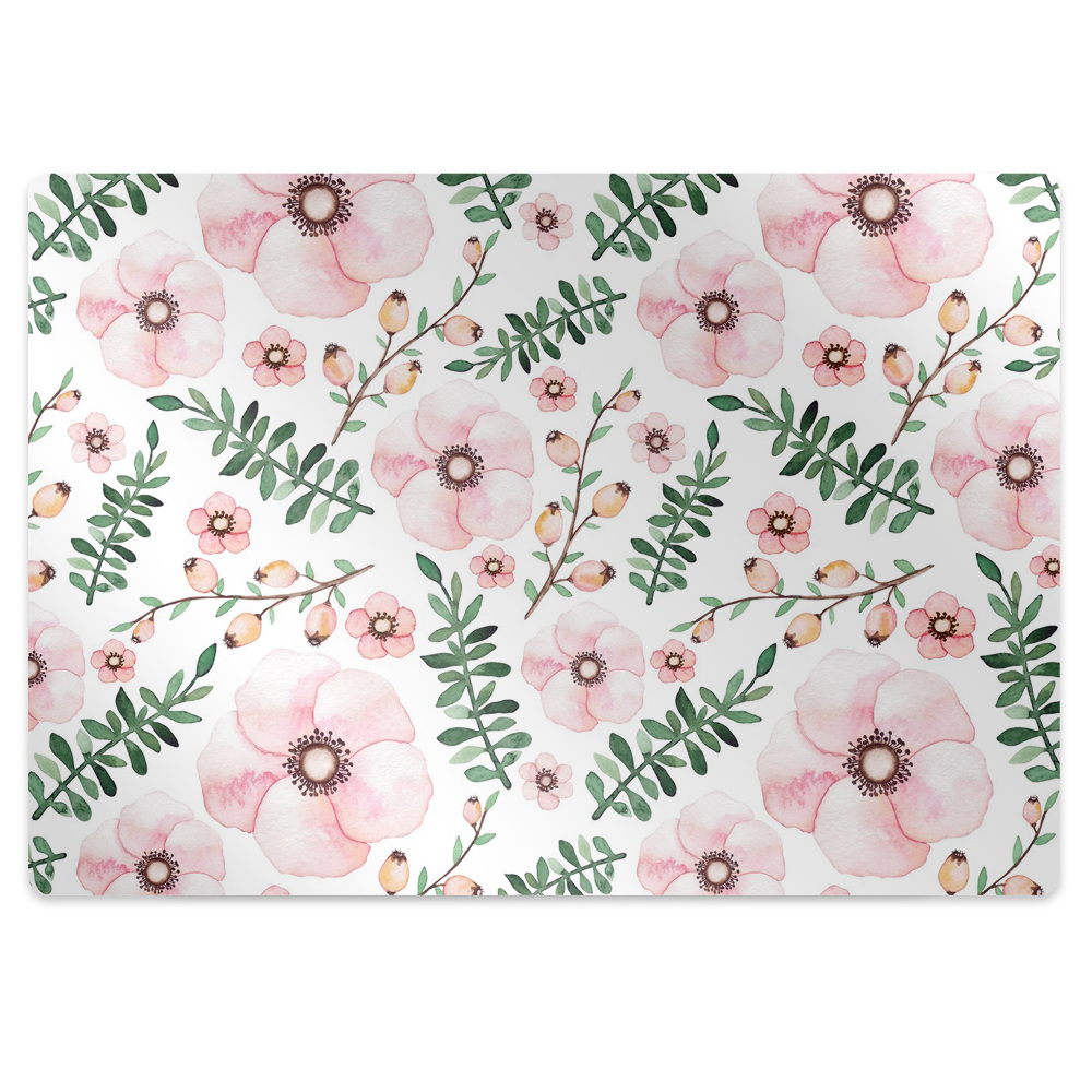 Protectie podea scaun birou Lumea înflorită