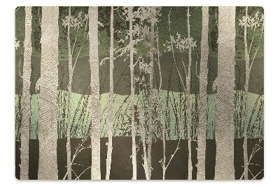 Covoras pentru protectie pardosea Cadru de pădure