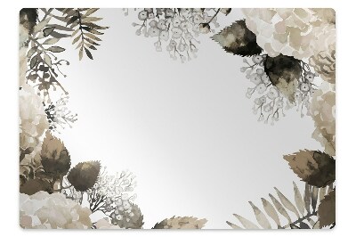 Protectie podea birou Flori de hortensie