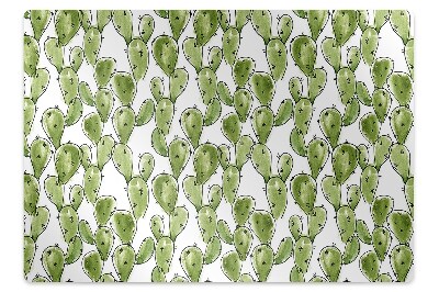 Covoras protectie pardoseala Cactus în stil boho
