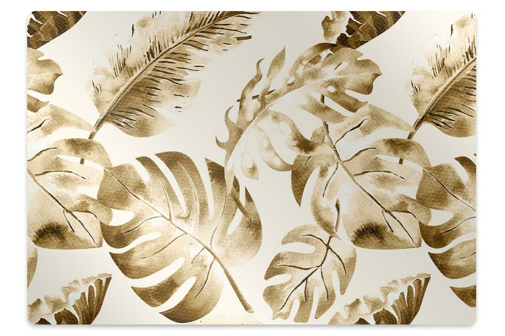 Covoras pentru protectie pardosea frunze de palmier