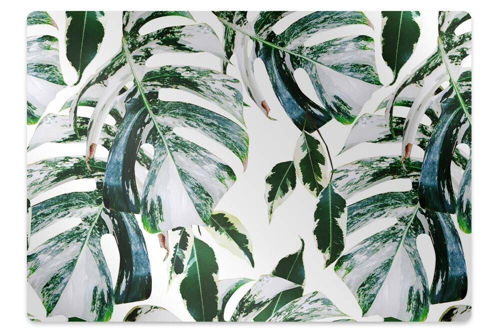 Protectie podea birou frunze de palmier