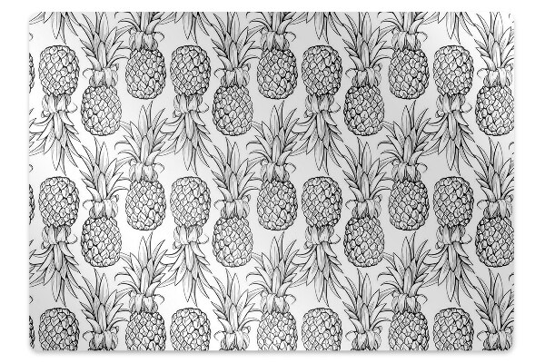 Covoras pentru protectie pardosea Model de ananas
