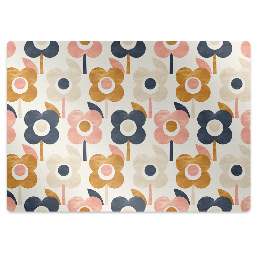 Covoras protectie pardoseala Flori