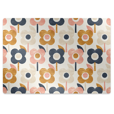 Covoras protectie pardoseala Flori