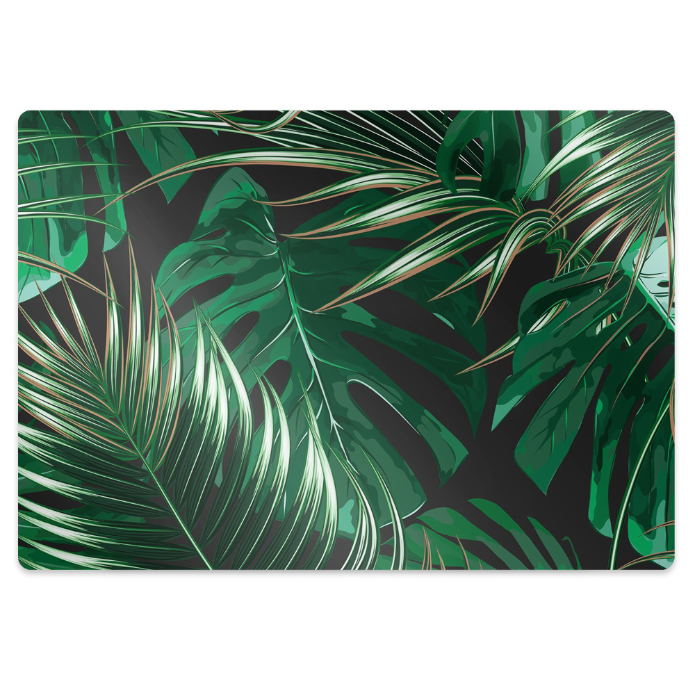 Covoras pentru protectie podea Flori strălucitoare