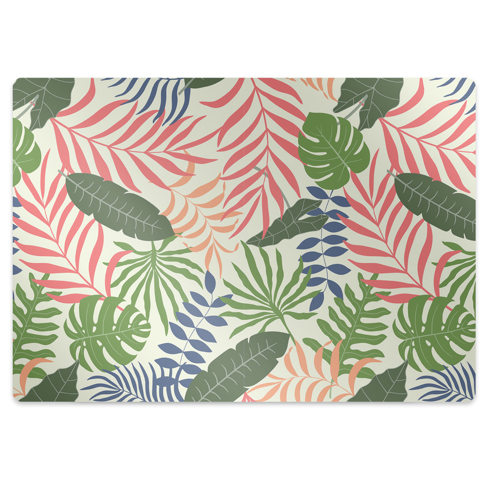 Protectie podea scaun birou Frunze exotice