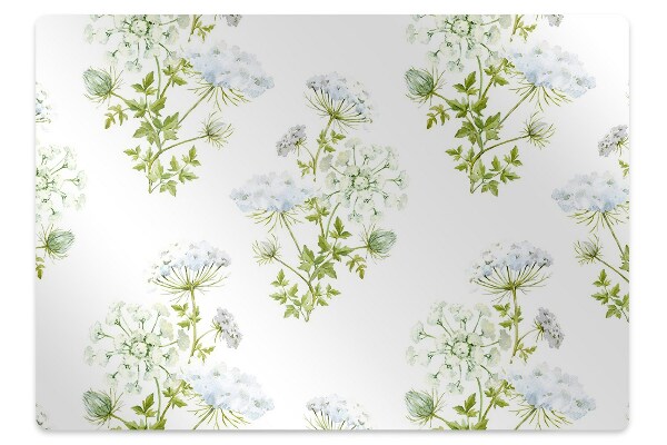 Covoras protectie pardoseala Flori delicate