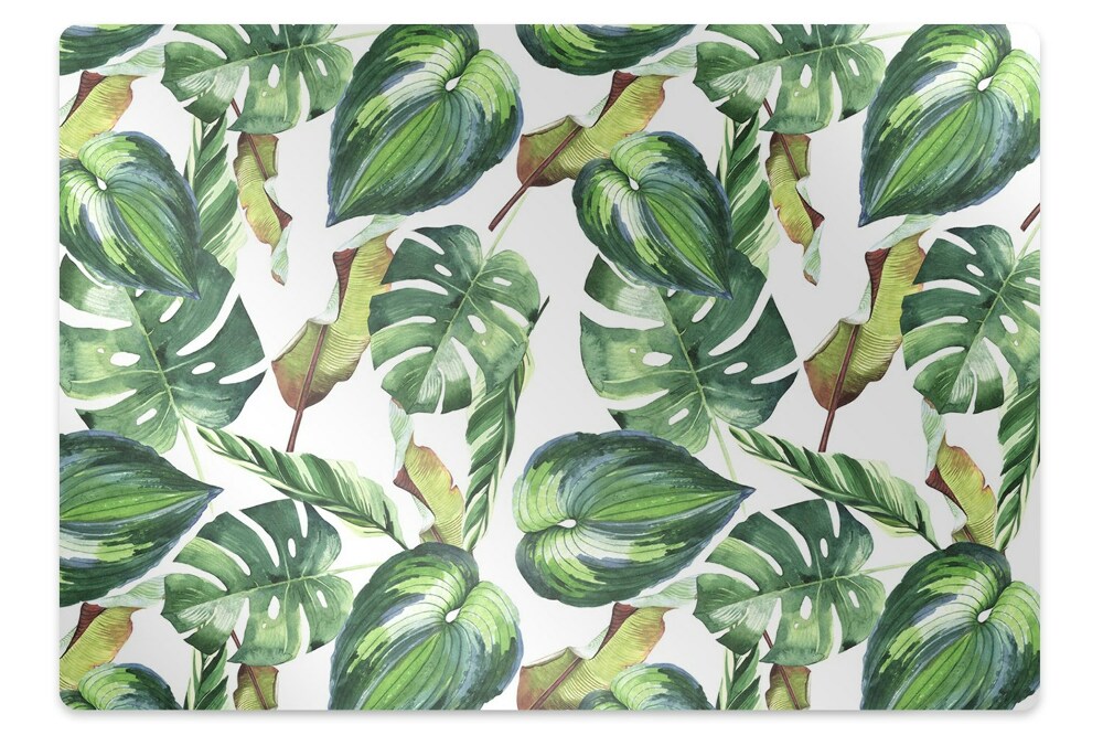 Covoras pentru protectie pardosea frunze de palmier