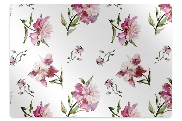 Covoras pentru protectie podea Floră colorată