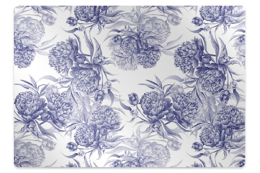 Covoras pentru protectie pardosea Floră colorată