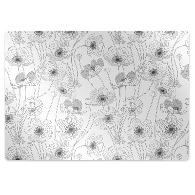 Protectie podea scaun Maci abstracti