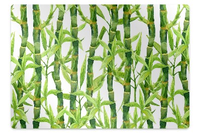 Covoras pentru protectie podea Tulpini de bambus