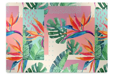 Protectie podea scaun Mozaic exotic