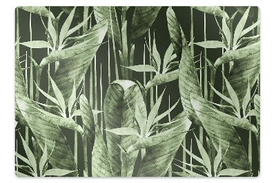 Protectie podea scaun birou Frunze întunecate