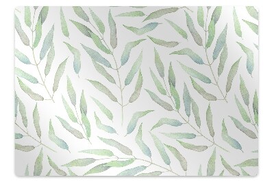 Covoras pentru protectie podea Frunze delicate