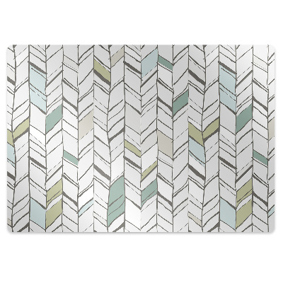 Protectie podea birou Heringbone elegant