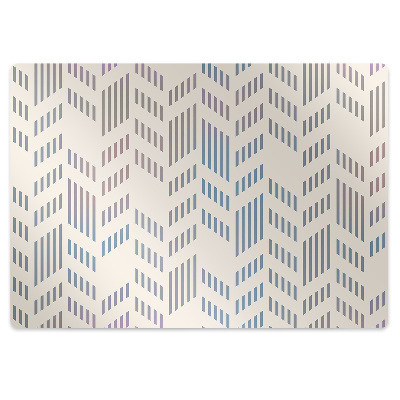 Protectie podea scaun Chevron geometric