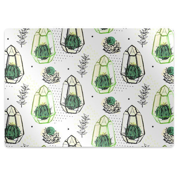 Protectie podea birou Abstracția cactusului