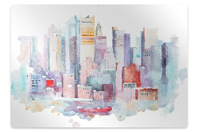 Covoras protectie pardoseala Panorama orasului