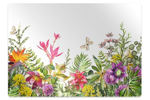 Covoras pentru protectie podea Plante exotice