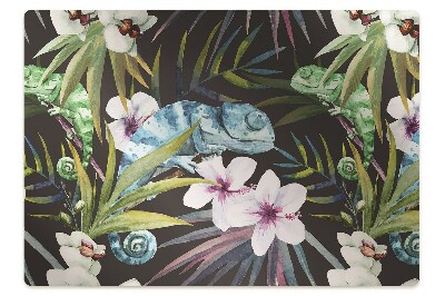 Covoras pentru protectie pardosea șopârlă albastră