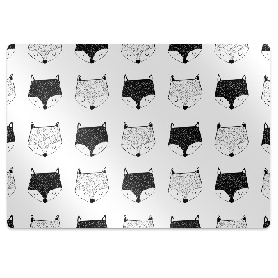 Covoras pentru protectie pardosea Motivul vulpei